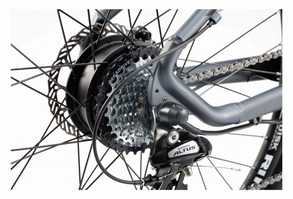 Moma Bikes Bicicleta Electrica EMTB-29 ' Suspension Delantera SHIMANO 24 V & Doble Freno Disco Hydraulicos Bateria Integrada Ion Litio 48V 13Ah 4 Moma Bikes Bicicleta Electrica EMTB-29 ' Suspension Delantera SHIMANO 24 V & Doble Freno Disco Hydraulicos Bateria Integrada Ion Litio 48V 13Ah - Imagen 4