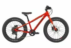 Cannondale Kids Cujo 20 Shimano Tourney 7S Roja Bicicleta De Montaña Sólida Para Niños