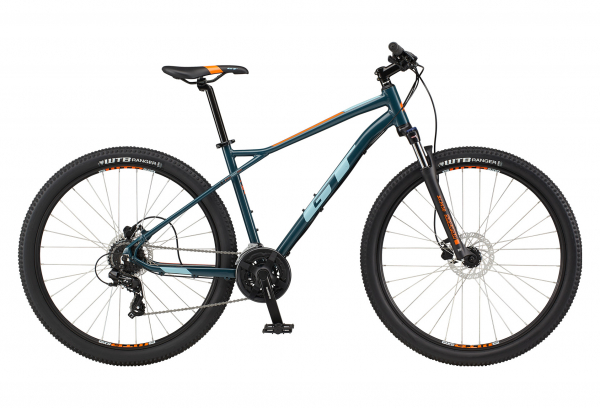 MTB Semi Rígida GT Aggressor Expert 27.5 27.5'' Gris / Bleu 2022 1 MTB Semi Rígida GT Aggressor Expert 27.5 27.5'' Gris / Bleu 2022
