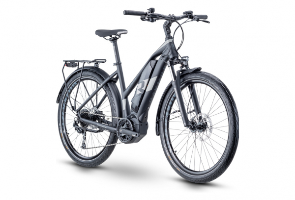 R-raymon R Raymon TourRay E 3.0 Bicicleta Eléctrica De Trekking Shimano Altus/Deore 9S 500 Wh 27 5'' Negro Gris Mate 2021 2 R-raymon R Raymon TourRay E 3.0 Bicicleta Eléctrica De Trekking Shimano Altus/Deore 9S 500 Wh 27 5'' Negro Gris Mate 2021 - Imagen 2
