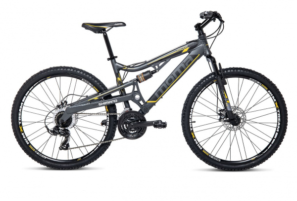 Moma Bikes Bicicleta Montaña EQX 26'Alu SHIMANO 24V Doble Freno Disco Doble Susp. (Varias Tallas) 2 Moma Bikes Bicicleta Montaña EQX 26'Alu SHIMANO 24V Doble Freno Disco Doble Susp. (Varias Tallas) - Imagen 2