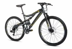 Moma Bikes Bicicleta Montaña SHIMANO EQX 27 5'Alu 24V Doble Freno Disco Doble Susp. (Varias Tallas)