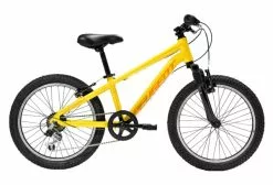 Moto De Montaña Rígida Para Niños Peugeot JM-20Shimano Tourney 6V 24 '' Amarillo
