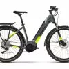 Eléctrica VTC Haibike Trekking 6 Lowstep I630Wh Shimano Deore 10V Gris / Amarillo Mate 2023