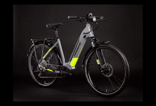 Eléctrica VTC Haibike Trekking 6 Lowstep I630Wh Shimano Deore 10V Gris / Amarillo Mate 2023 2 Eléctrica VTC Haibike Trekking 6 Lowstep I630Wh Shimano Deore 10V Gris / Amarillo Mate 2023 - Imagen 2