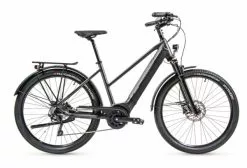 Peugeot ET01 Crossover Equipé Mixte D10 Powertube Bicicleta Eléctrica De Paseo Shimano Deore 10S 500 Wh 27 5'' Gris Oscuro 2022