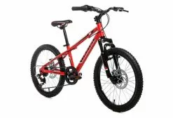 Moma Bikes Bicicleta Infantil Montaña SHIMANO GTT20' Alu 6V. Doble Freno Disco Susp. Delant.