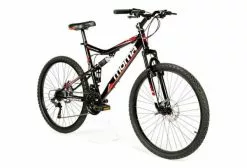 MTB vender 40 Moma Bikes Bicicleta Montaña SHIMANO HIT 26' 21V Doble Freno Disco Full Suspension