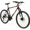 Moma Bikes Bicicleta Montaña SHIMANO FOX 26' Alu 21V Doble Freno Disco Susp. Delant